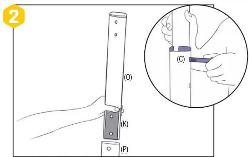 Saris Grand Slam - ASSEMBLY INSTRUCTIONS / INSTRUCCIONES DE MONTAJE / INSTRUCTIONS D'ASSEMBLAGE - 2