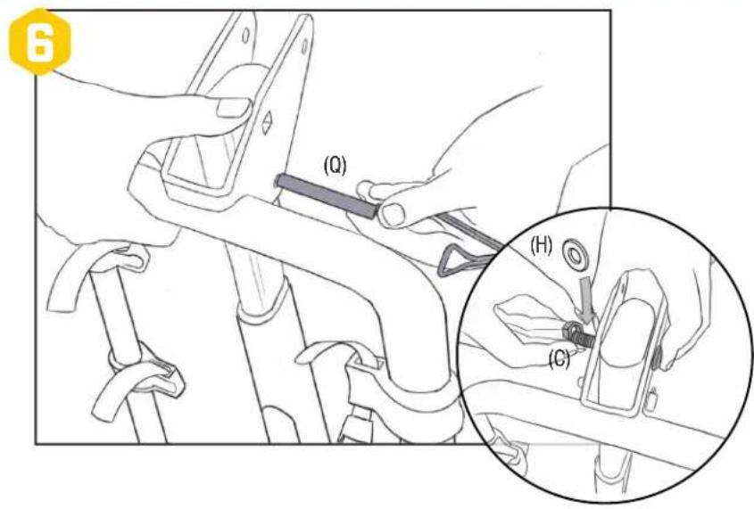 Saris Grand Slam - ASSEMBLY INSTRUCTIONS / INSTRUCCIONES DE MONTAJE / INSTRUCTIONS D'ASSEMBLAGE - 6