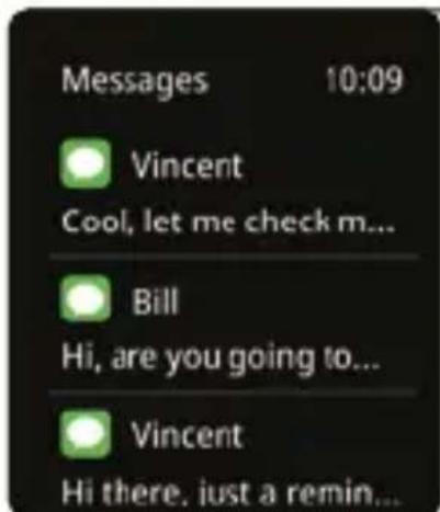 Messages 10:09 Vincent Cool, let me check m... Bill Hi, are you going to... Vincent Hi there, just a remin...