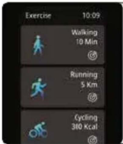 Exercise 10:09 Walking 10 Min Running 5 Km Cycling 300 Kcal