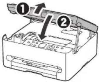 CANON Pixma TS6540i - Fermez l'unité de numérisation / capot. - 1