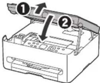 CANON Pixma TS6540i - Close the scanning unit / cover. - 1