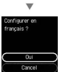 CANON Pixma TS6540i - Mise sous tension de l'imprimante - 4
