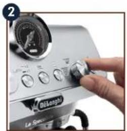 DELONGHI La Specialista Arte Evo EC9255 - Step 2 - tamping - 11