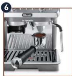 DELONGHI La Specialista Arte Evo EC9255 - Step 2 - tamping - 6