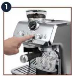 DELONGHI La Specialista Arte Evo EC9255 - Step 2 - tamping - 10