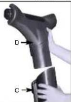 EINHELL Royal BLS 3200 - • MONTERING AF BLÆSER∅R - 2