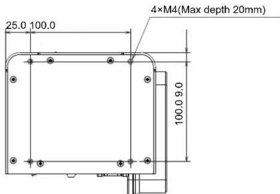 EIZO DuraVision PTLAN51 - 4-4. Dimensions - 4