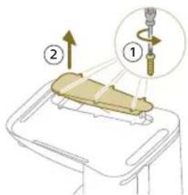 PHILIPS HomeRun 7000 Series XU7100 - Removing blockages from the Auto-Empty inlet (XU7100) - 1