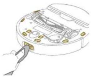 PHILIPS HomeRun 7000 Series XU7100 - Tolmukambri tuhjendamine ja puhastamine - 2
