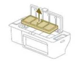 PHILIPS HomeRun 7000 Series XU7100 - Limpar o filtro lavavel - 2