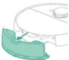 PHILIPS HomeRun 7000 Series XU7100 - Limpar a base de esfregona lavavel - 1