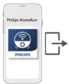 PHILIPS HomeRun 7000 Series XU7100 - Nastavitev povezave Wi-Fi - 4