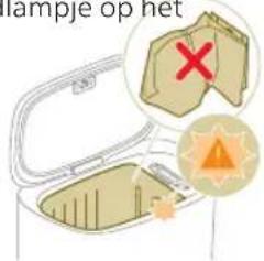 PHILIPS HomeRun 7000 Series XU7100 - XU7100 Het oranje ledlampje op het - 1
