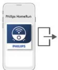 PHILIPS HomeRun 7000 Series XU7100 - Opsætning af Wi-Fi-forbindelse - 5