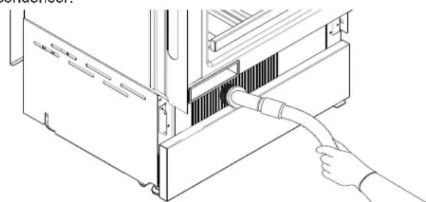 JENN-AIR JBWFNL18RX - To clean the condenser in the models Classic, Integrat Brilliance follow the instructions: - 2