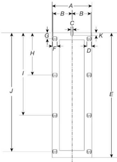 JENN-AIR JBWFNL18RX - Dimensions - 2
