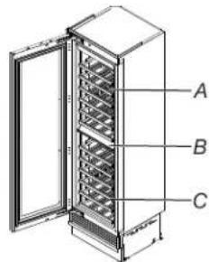 JENN-AIR JBWFNL18RX - WINE CELLAR FEATURES Operating Your Wine Cellar - 1