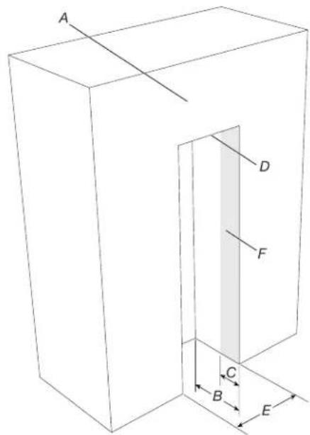JENN-AIR JBWFNL18RX - Single Unit - Opening Dimensions - 2