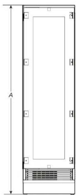 JENN-AIR JBWFNL18RX - Dimensions du produit - 1