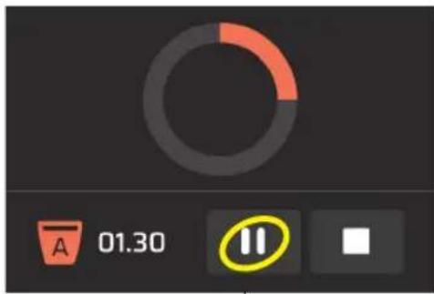 Ceado REV Titan - Automatischer Betrieb mit Starttaste (sofern vorhanden): "Click start"-Modalität (Abb. 7) - 2