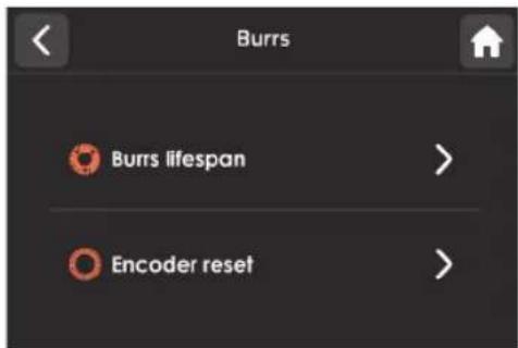 Ceado REV Titan - MENU (Fig. 9 et 10) - 7