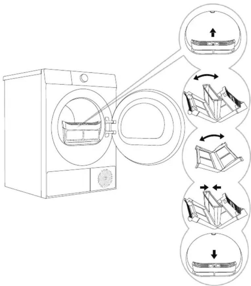 HISENSE DH5I104BWAB - NETTOYAGE DU FILTRE - 2