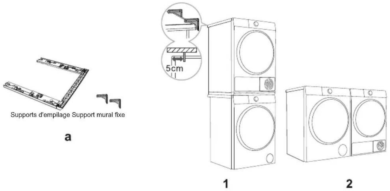 HISENSE DH5I104BWAB - INSTALLATION D'EMPILAGE - 1