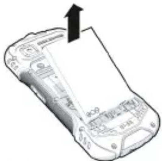GIGASET GLX 8 - Inserting, removing and charging the battery - 2