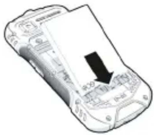 GIGASET GLX 8 - Colocar, sacar y cargar la batería - 1