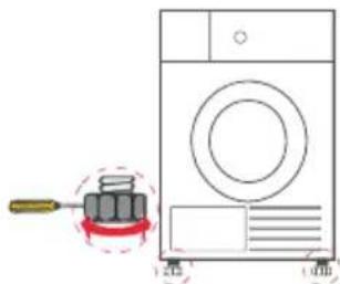 SABA DR8HPM23W - Level Adjusting - 1