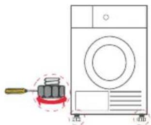 SABA DR8HPM23W - Réglage du niveau - 1