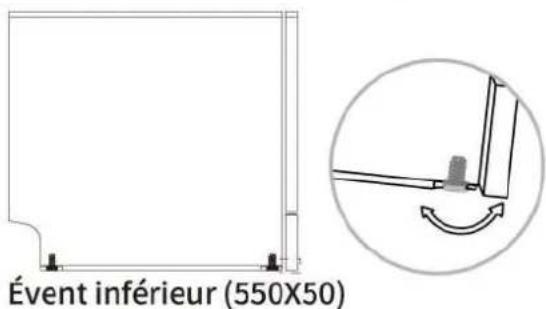 FAR LVC6C51M24DBK - - Placer le lave-vaisselle - 1