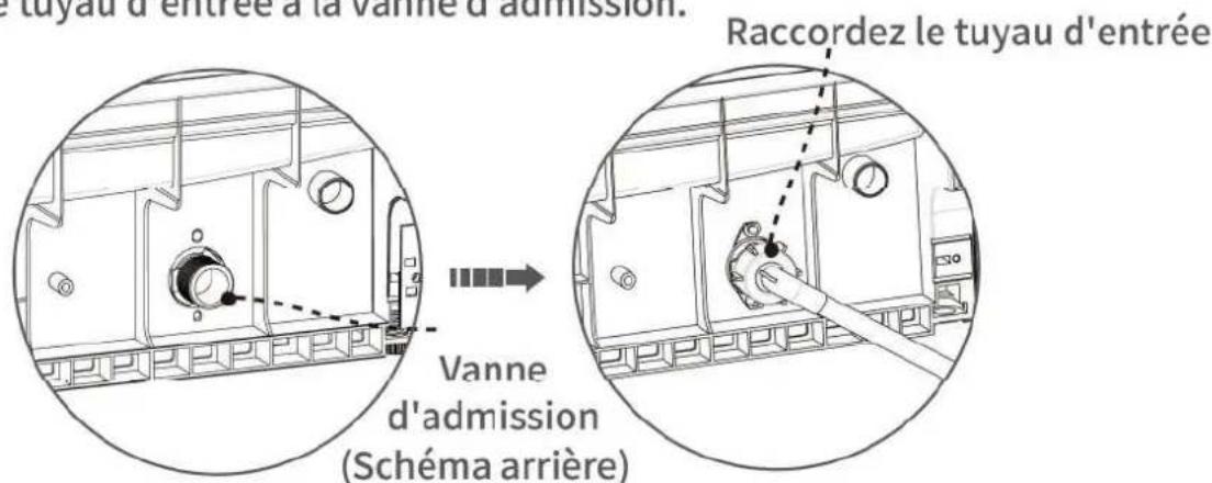 FAR LVC6C51M24DBK - Raccord de tuyau d'entrée - 1