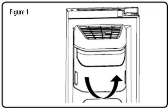 SABA SBS5734WDILE - NETTOYAGE DE LA BOÎTE DE STOCKAGE DE GLACE - 1