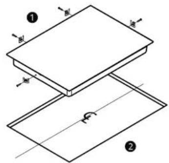 LG CBEW3613BE - Installing the Cooktop Unit - 3