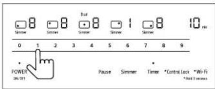 LG CBEW3613BE - Timer - 2