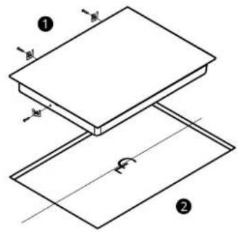 LG CBEW3613BE - Installing the Cooktop Unit - 2