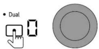 LG CBEW3613BE - To Activate the Dual Element - 1