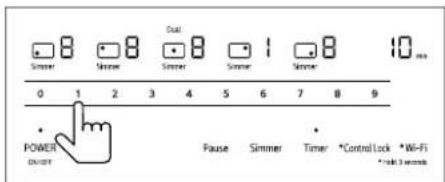 LG CBEW3613BE - Minuterie - 2
