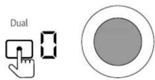 LG CBEW3613BE - Para activar el elemento double - 3