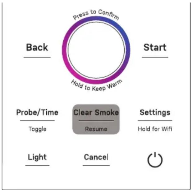 GE Profile P9SBCAS6WBB - Despeje del Humo Durante el Ahumado - 1