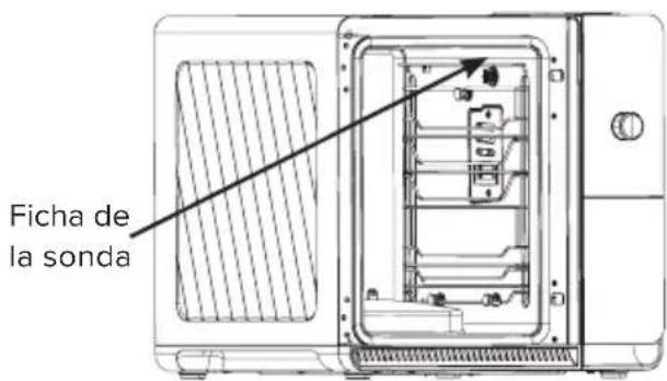 GE Profile P9SBCAS6WBB - Instalación de la Sonda de Temperatura - 4