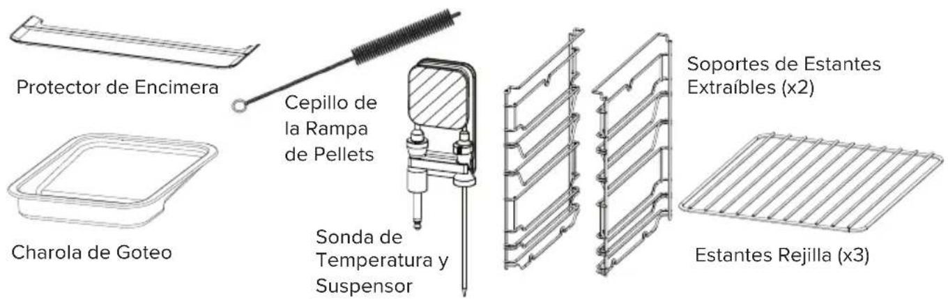 GE Profile P9SBCAS6WBB - Accesorios Incluidos - 1