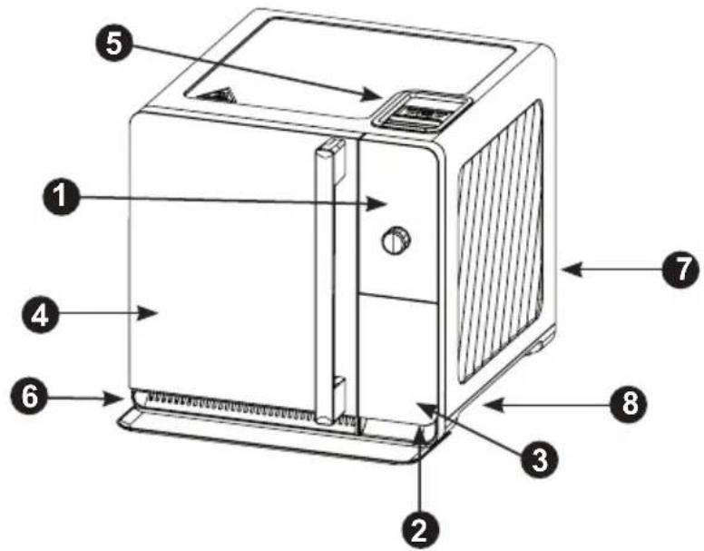 GE Profile P9SBCAS6WBB - External Components - 1