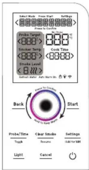 GE Profile P9SBCAS6WBB - Instalación de la Sonda de Temperatura - 1