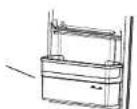 SABA FRD505WDBK D - Instructions d'assemblage du réservoir d'eau - 1
