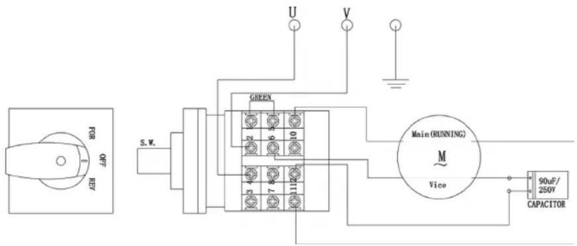 Hendi 210802 - SCHEMA ELETTRICO - 1