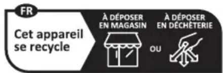 BOMANN UM 6084 CB - Signification du symbole « Poubelle » - 3