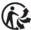 BOMANN UM 6084 CB - Signification du symbole « Poubelle » - 2